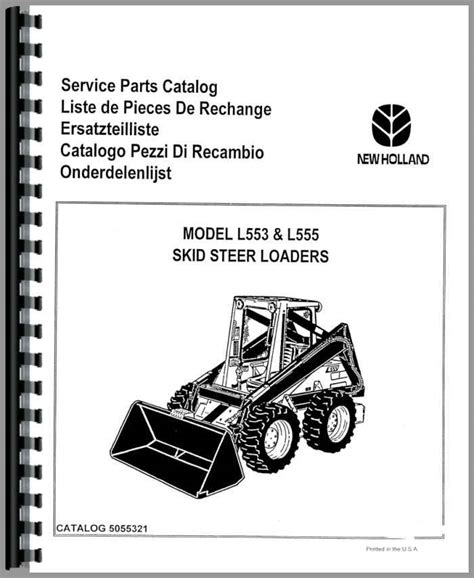 hew holland l553 skid steer service manual|jensales new holland l550 manual.